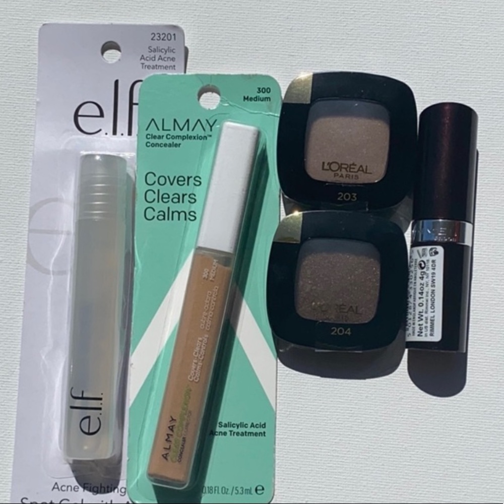 5 Piece Bundle of Makeup